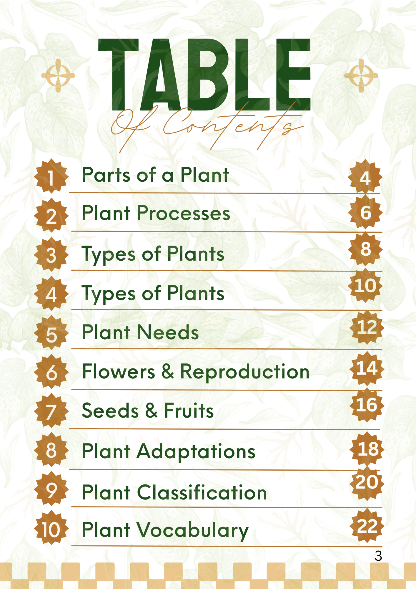 Plant Kingdom Crossword Puzzle | 100 Biology Crossword Puzzles for Kids | Printable Science Worksheet PDF - Image 2